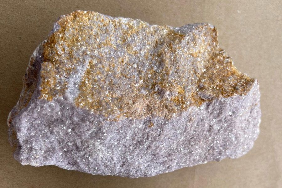 Pegmatite smaple